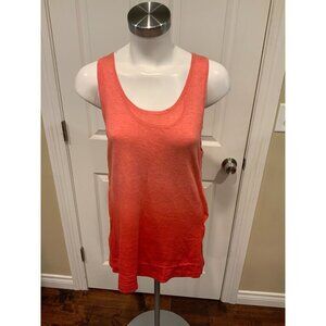 BCBGMaxAzria Red Ombre Knit Tank Top, Size Small